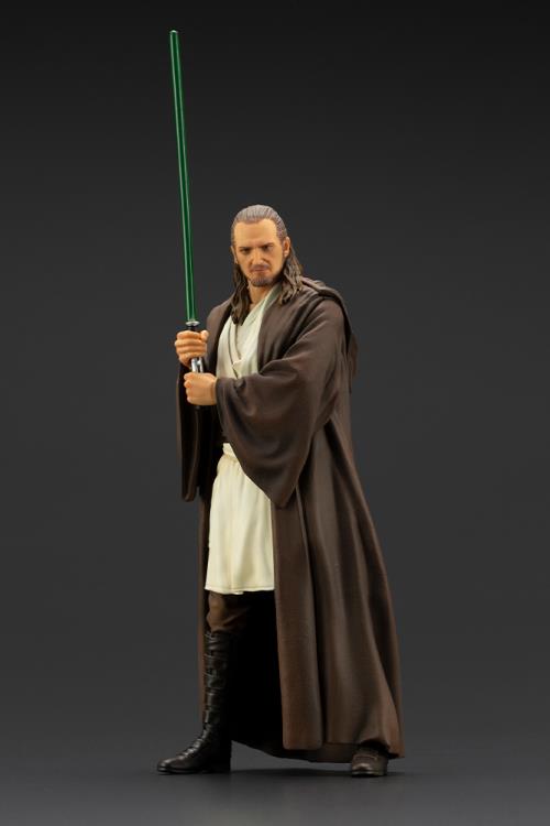 KOTOBUKIYA ARTFX+ SW174 Qui-Gon Jinn (The Phantom Menace) - Star Wars 1/10 Scale Figure