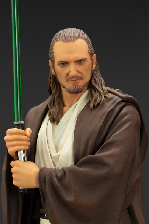 KOTOBUKIYA ARTFX+ SW174 Qui-Gon Jinn (The Phantom Menace) - Star Wars 1/10 Scale Figure