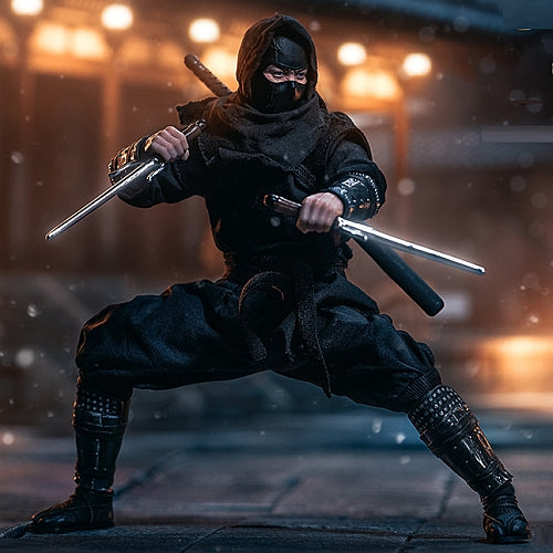 VTOYS X 6INCH SN001 Shadow Ninja (Black) 1/12 Scale Figure - Action Figure