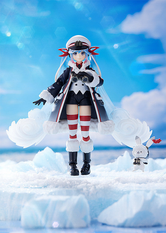 Max Factory EX-066 figma Snow Miku: Grand Voyage ver. - Character Vocal Series 01: Hatsune Miku Action Figure