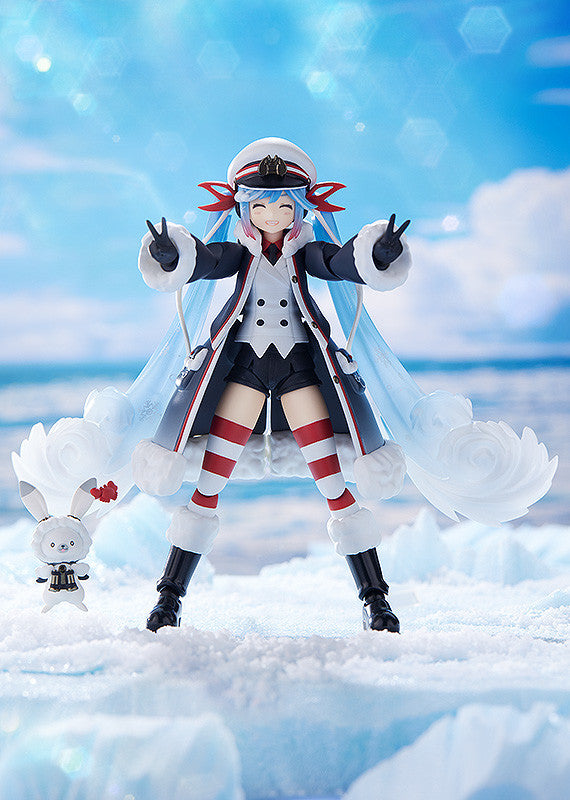 Max Factory EX-066 figma Snow Miku: Grand Voyage ver. - Character Vocal Series 01: Hatsune Miku Action Figure