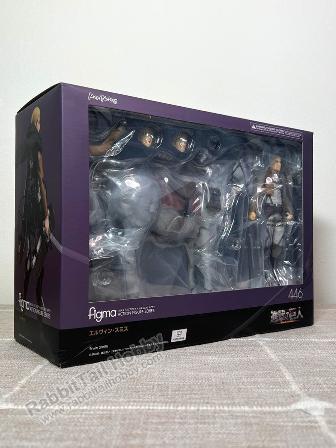 Max Factory 446 figma Erwin Smith - Attack On Titan Action Figure