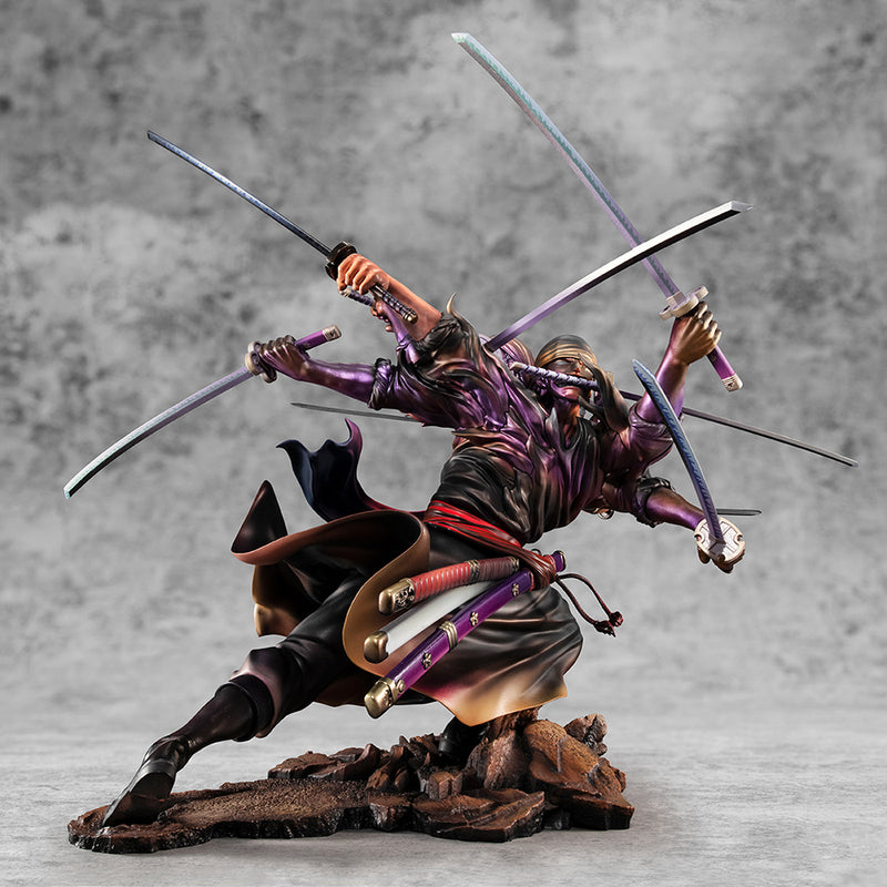 Megahouse Portrait.Of.Pirates “WA-MAXIMUM” Roronoa Zoro ver. Demon Spirit Kyuutou-ryuu “Asura” - One PIECE Non Scale Figure