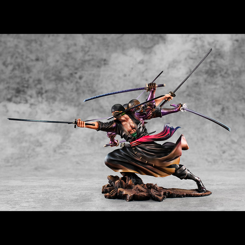 Megahouse Portrait.Of.Pirates “WA-MAXIMUM” Roronoa Zoro ver. Demon Spirit Kyuutou-ryuu “Asura” - One PIECE Non Scale Figure