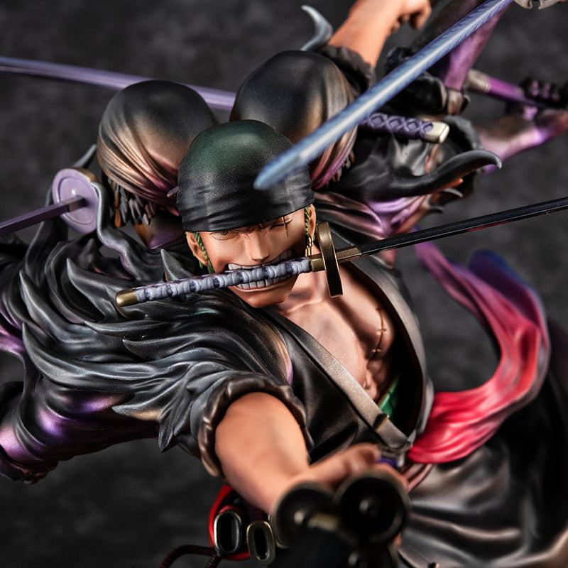 Megahouse Portrait.Of.Pirates “WA-MAXIMUM” Roronoa Zoro ver. Demon Spirit Kyuutou-ryuu “Asura” - One PIECE Non Scale Figure