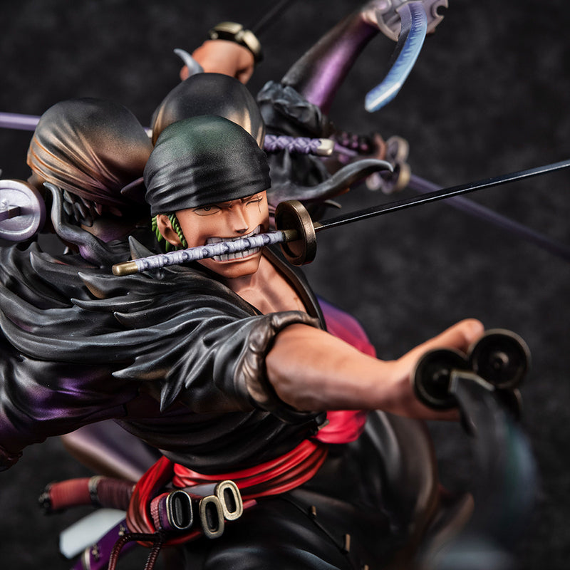 Megahouse Portrait.Of.Pirates “WA-MAXIMUM” Roronoa Zoro ver. Demon Spirit Kyuutou-ryuu “Asura” - One PIECE Non Scale Figure